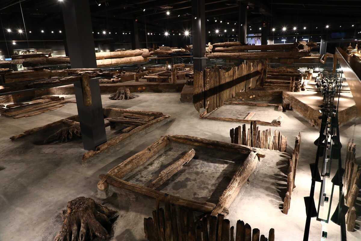 Экспозиция деревянных строений 16-18 веков. Фото: Маргарита Гафурова