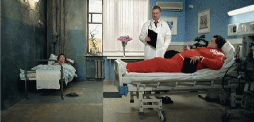 Ещё ТНТ в своё время высмеивал нашу медицину. Столько времени прошло, а ситуация не изменилась🤷🏻‍♂️