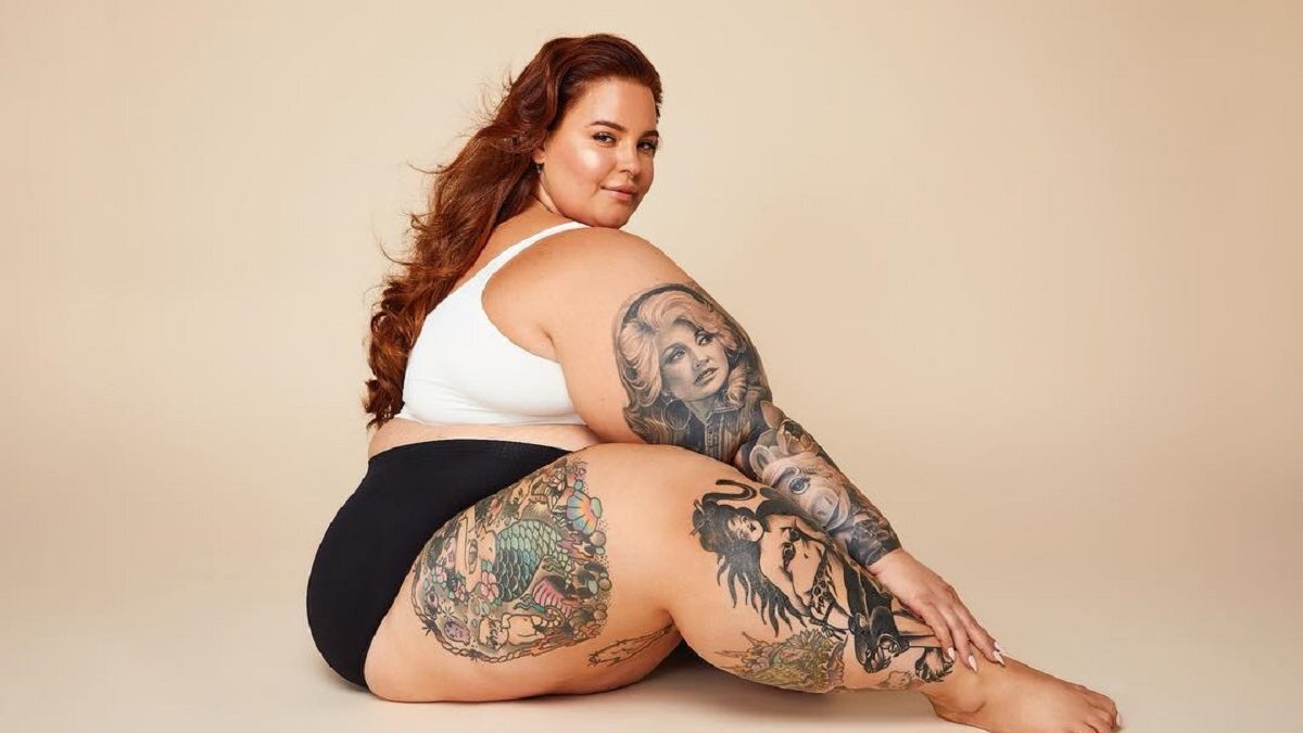 Plus size модель 