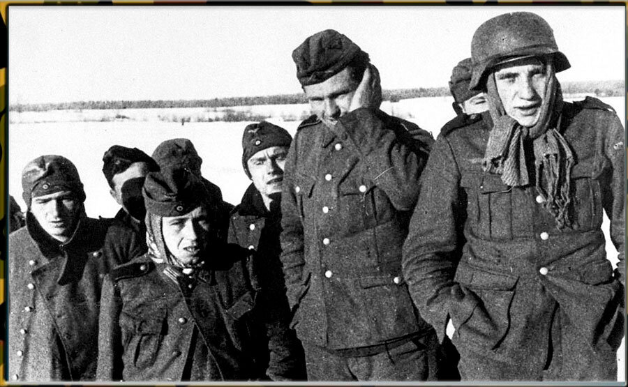 Немцы под Москвой, конец 1941 г.