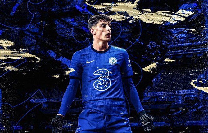 Фан-арт болельщиков: Кай Хаверц в «Челси» // chelseablues.ru
