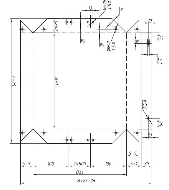 Технологическая карта раскроя композита