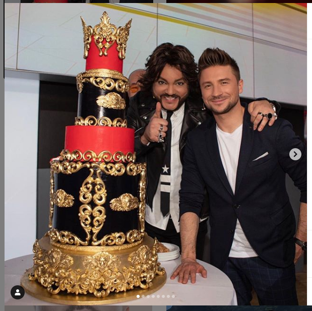 Лазарев и Король поп сцены.