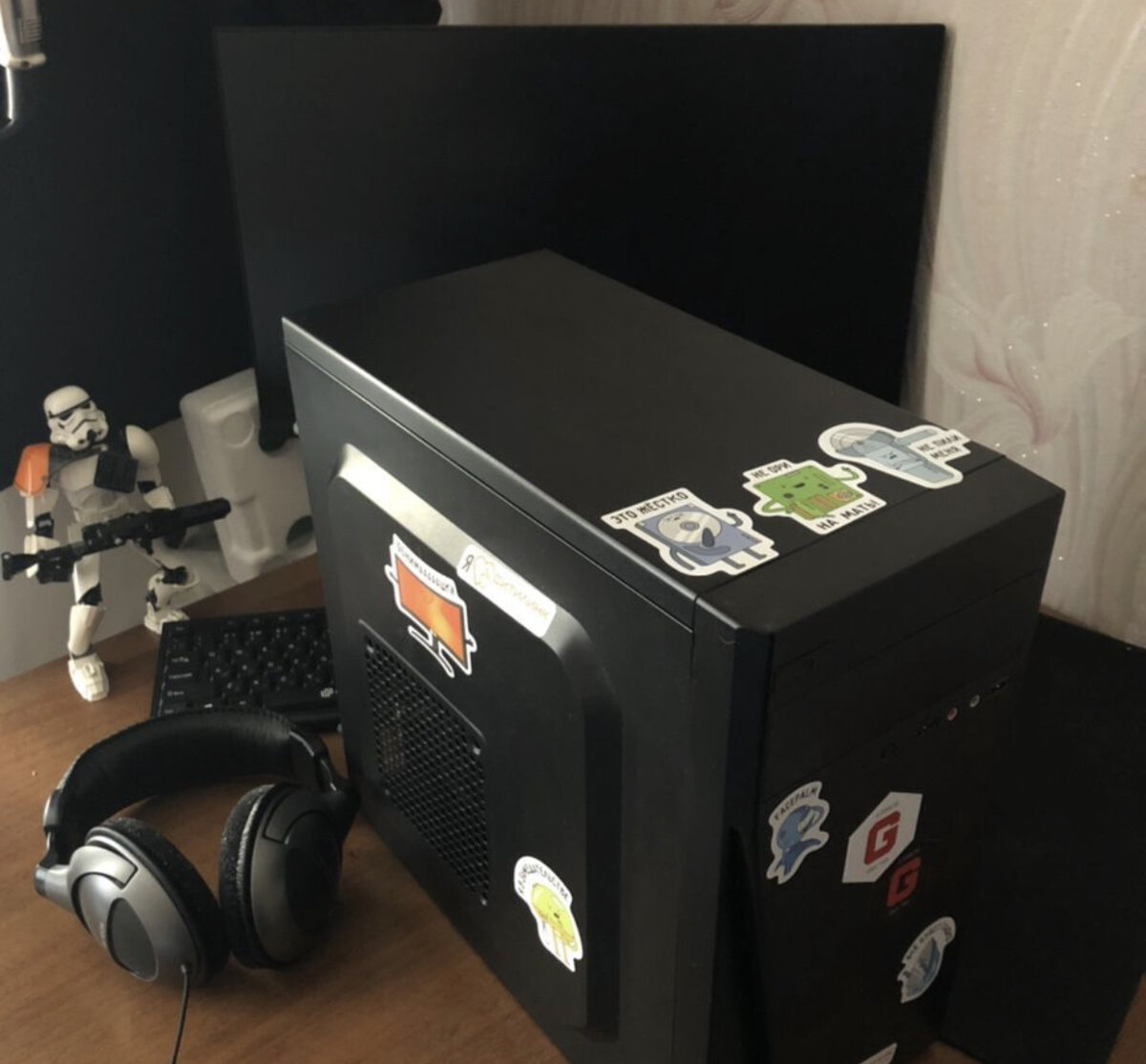 Мой собранный компьютер.  