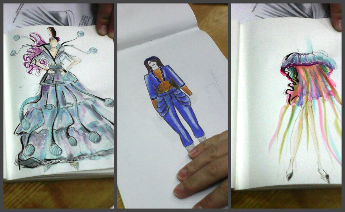 Сначала создайте художественный эскиз. От него перейдите к техническому.  