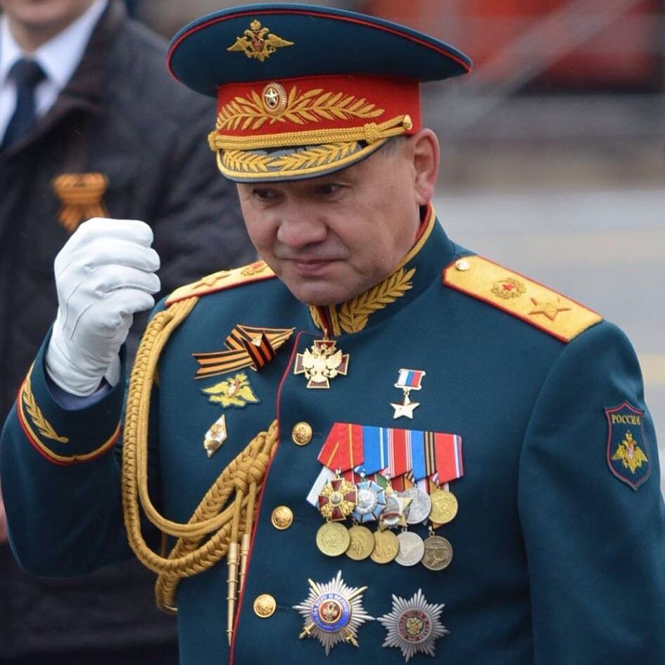 Генерал армии С.К. Шойгу, министр обороны России. Фото автора. 