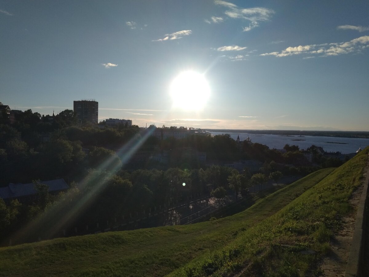 Вид на город.