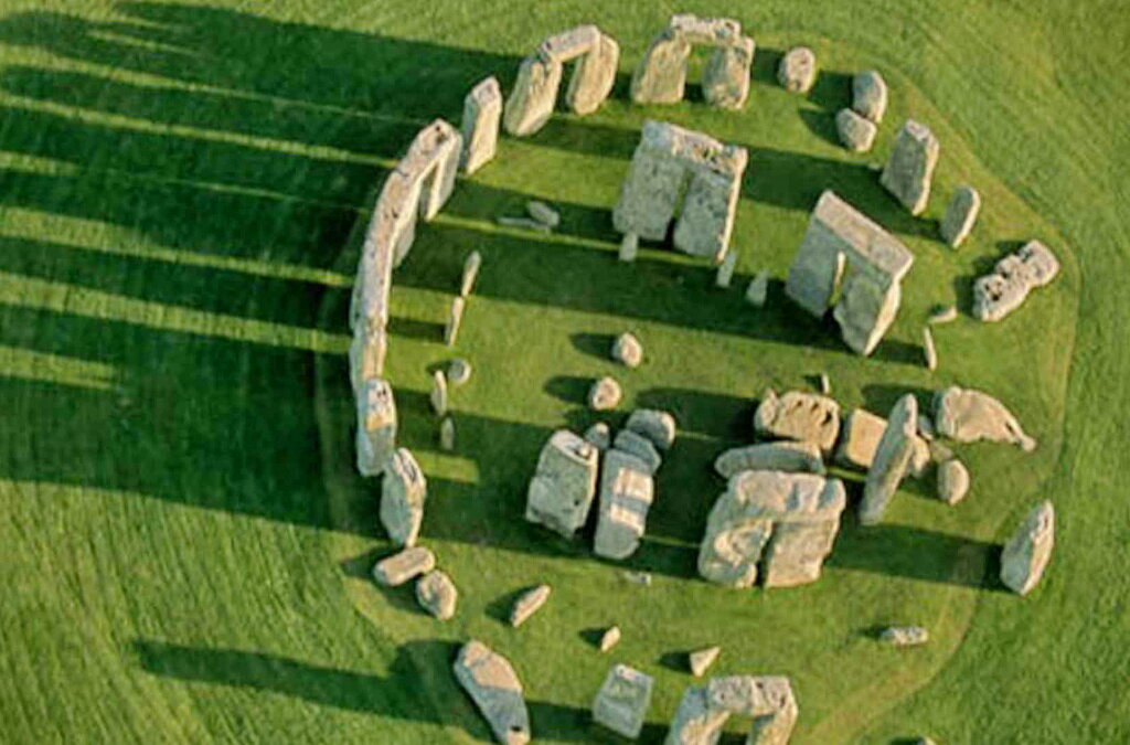Стоунхендж - вид сверху