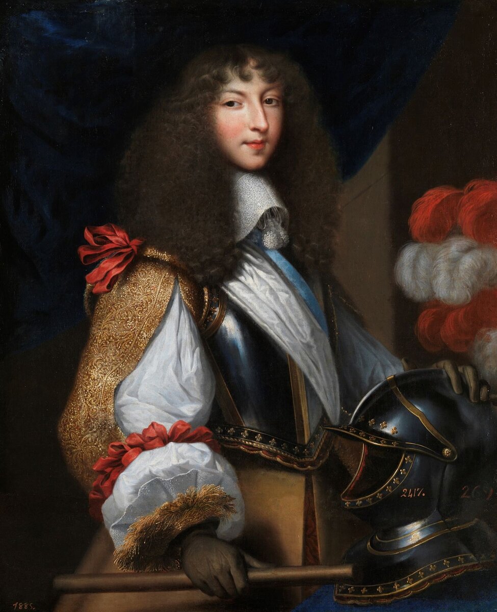 Людовик 14 в молодости. Даже, я бы сказала, в юности...