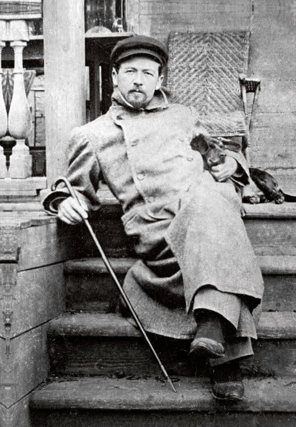 А.П. Чехов и Хина. 1897 г.