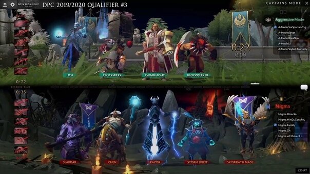 StarLadder ImbaTV Minor 2020 — Вторая карта Aggrressive Mode VS Nigma.