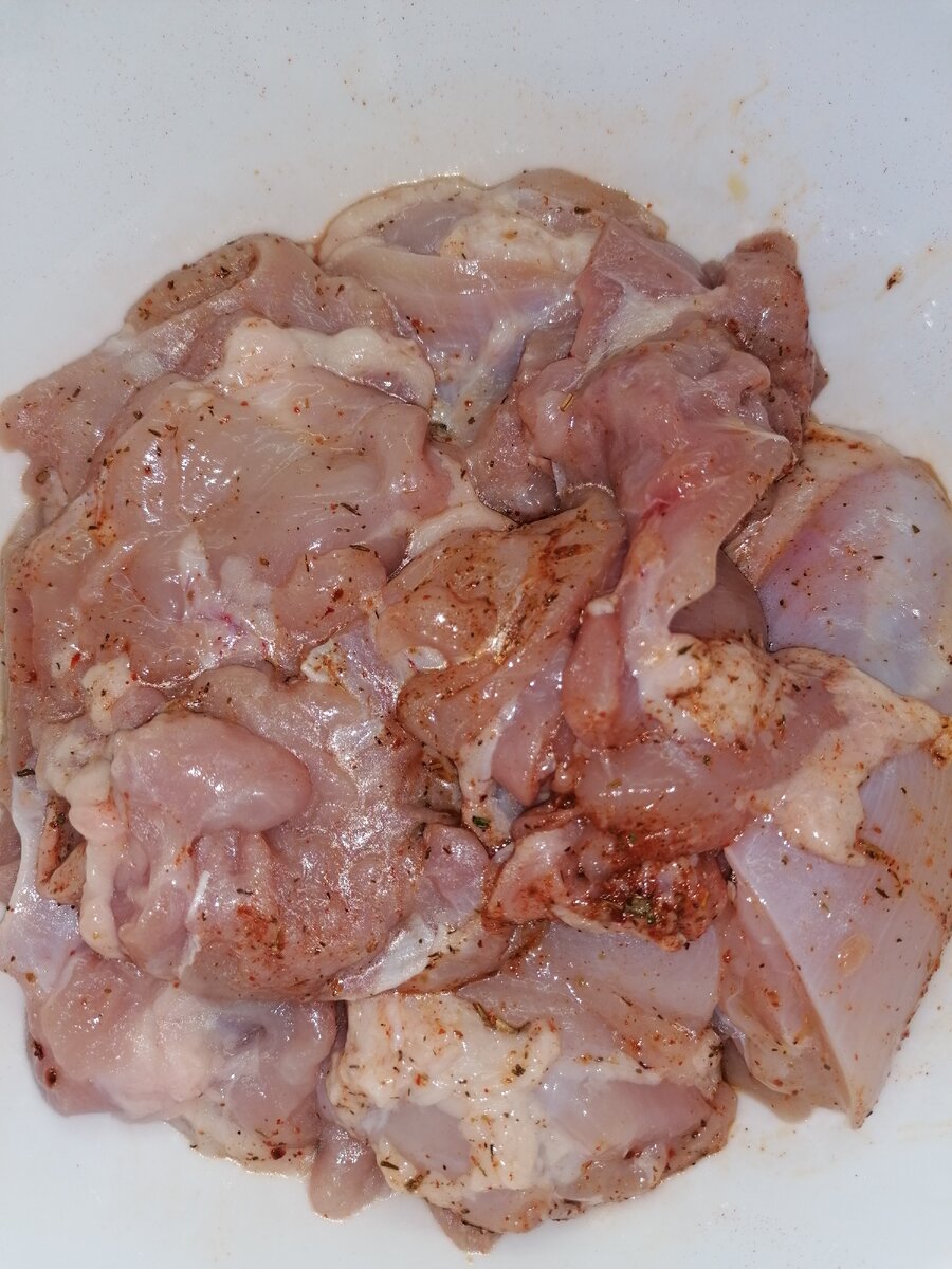 Курочка в масле со специями