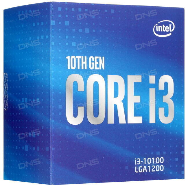 Intel Core i3-10100 Box (Цены: 8701 руб. 26 коп. на computeruniverse и 10399 руб. в России).