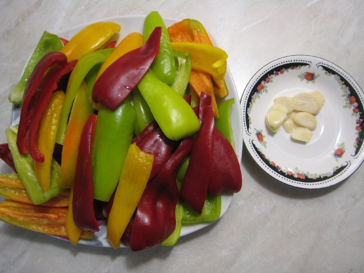 Маринованный болгарский перец по-быстрому. Красиво, полезно и очень вкусно.  Простой пошаговый рецепт с фото. | STASNET | Дзен