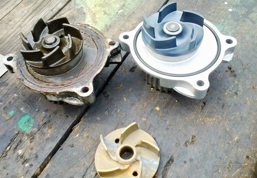 Крыльчатка помпы