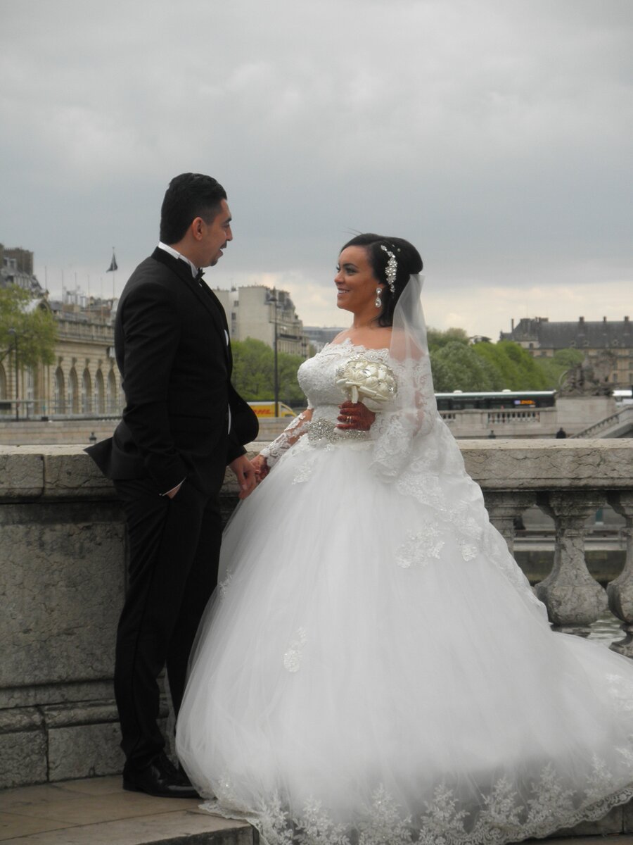 Свадьба в Париже. Фото автора