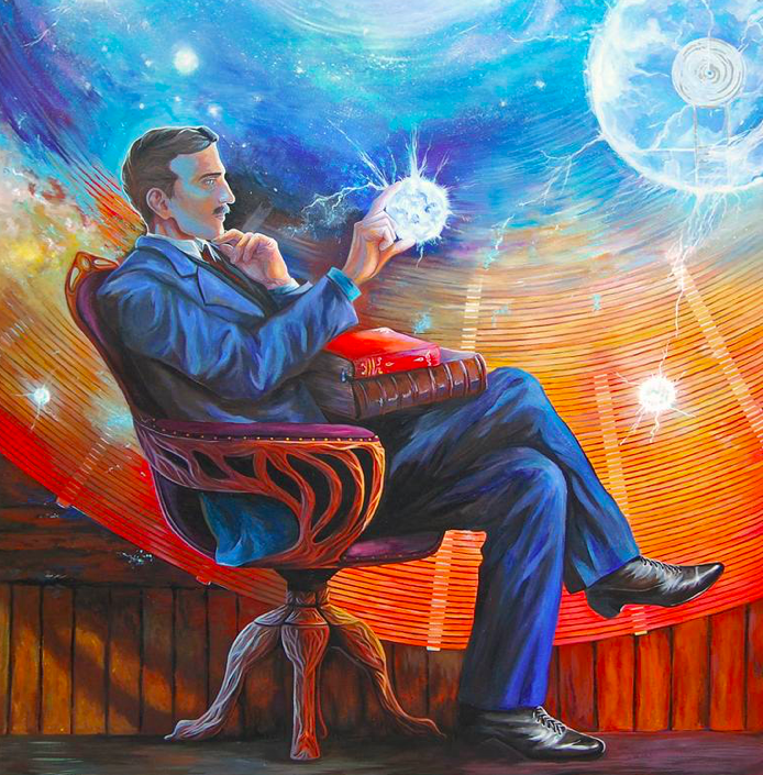 Никола Тесла, фото www.saatchiart.com