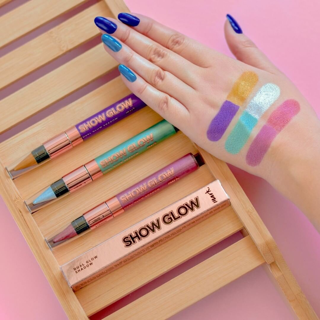 Жидкие тени-хайлайтер для глаз Avon Show Glow "Двойное сияние"
