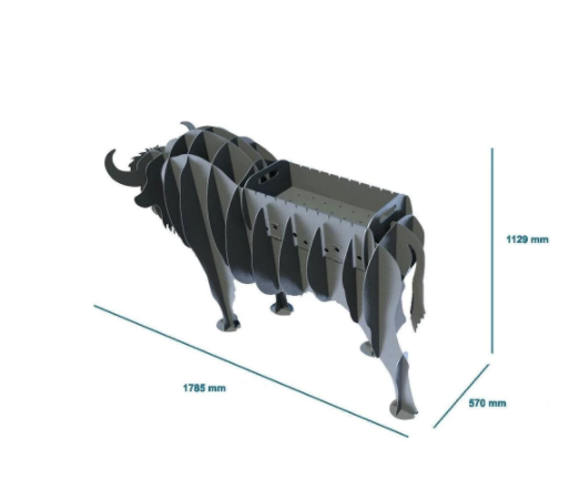 размеры данного мангала 