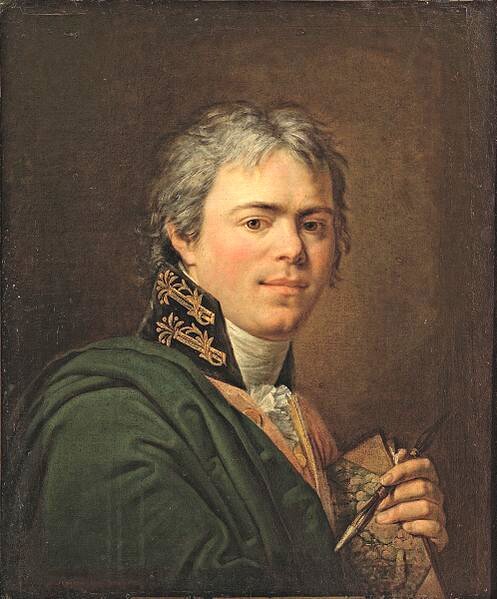 Андрей Иванов. Автопортрет 1800. Государственная Третьяковская галерея 
