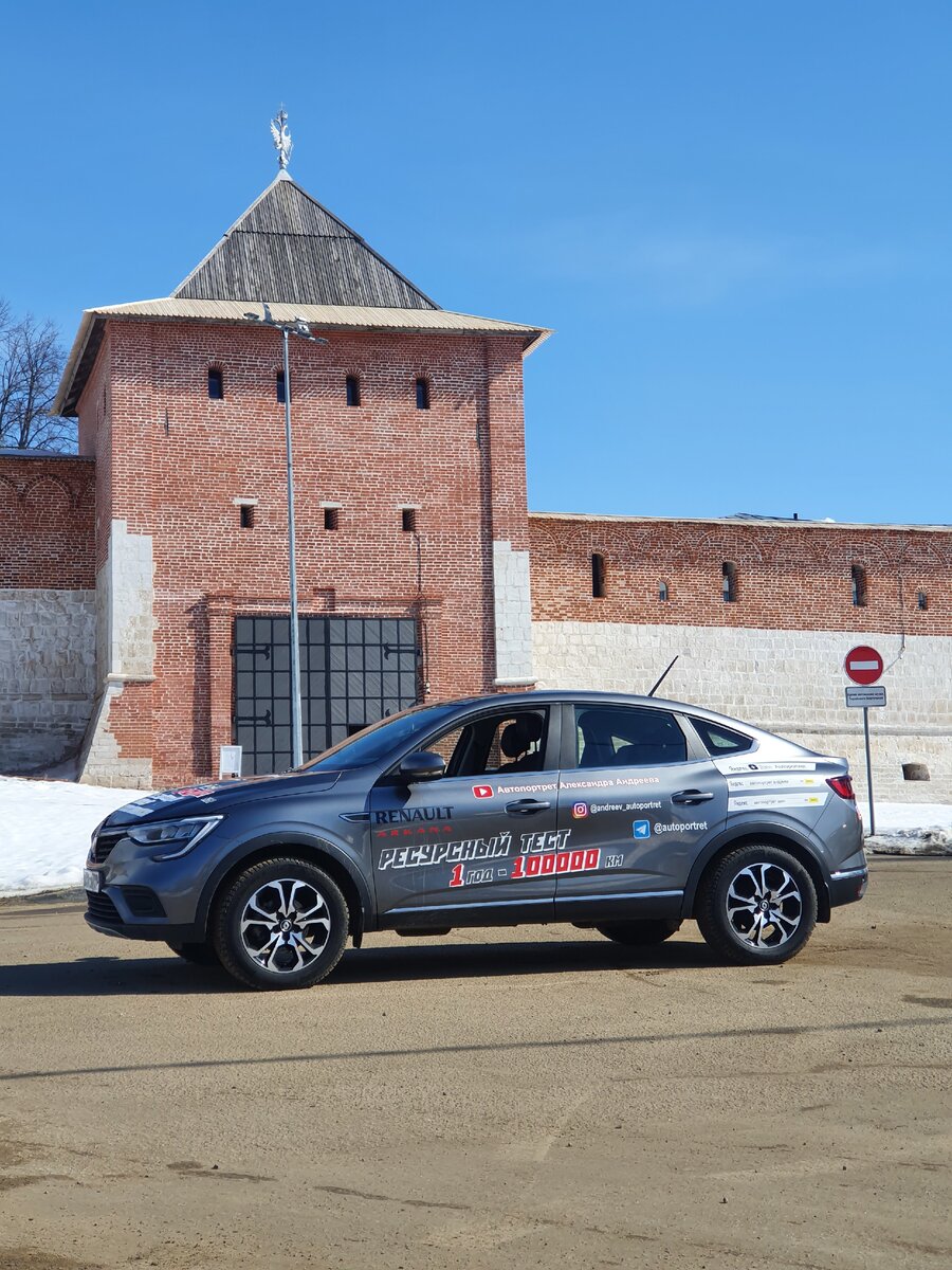 Тестовая Renault Arkana в Зарайске