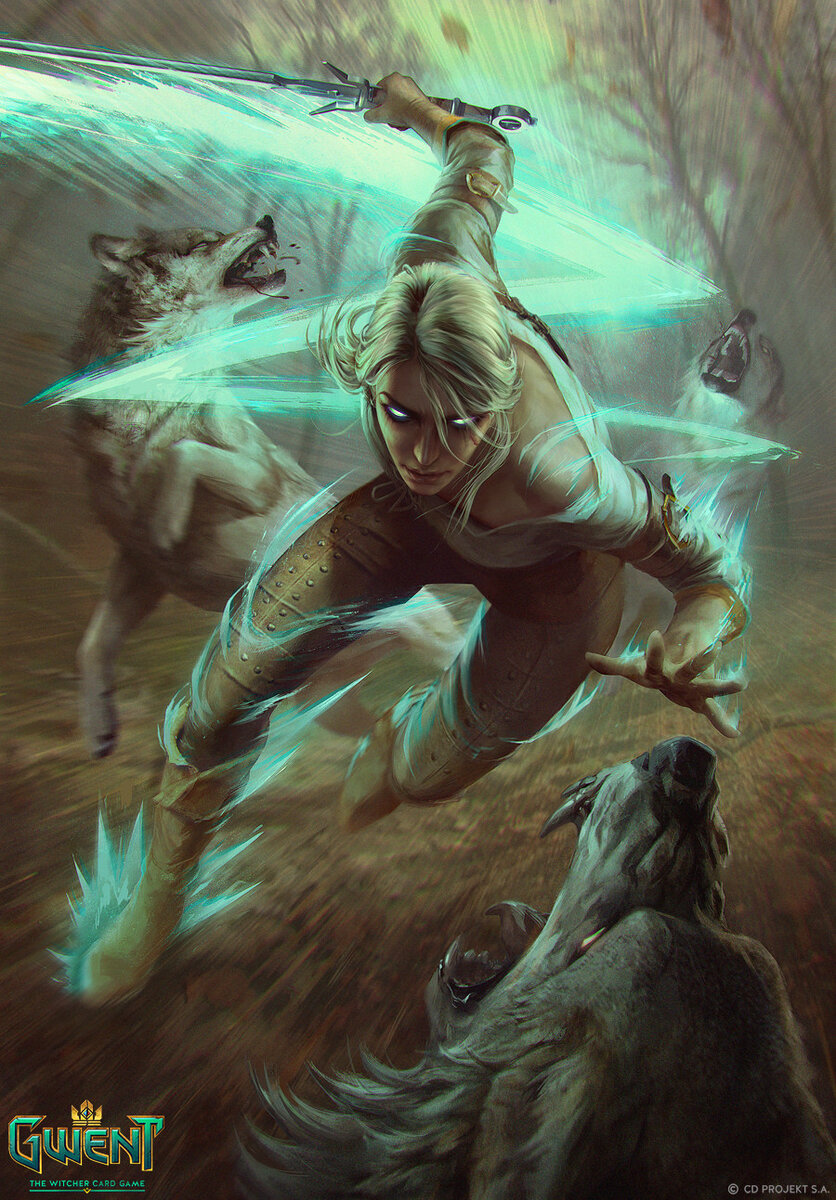 Цири by Anna Podedworna