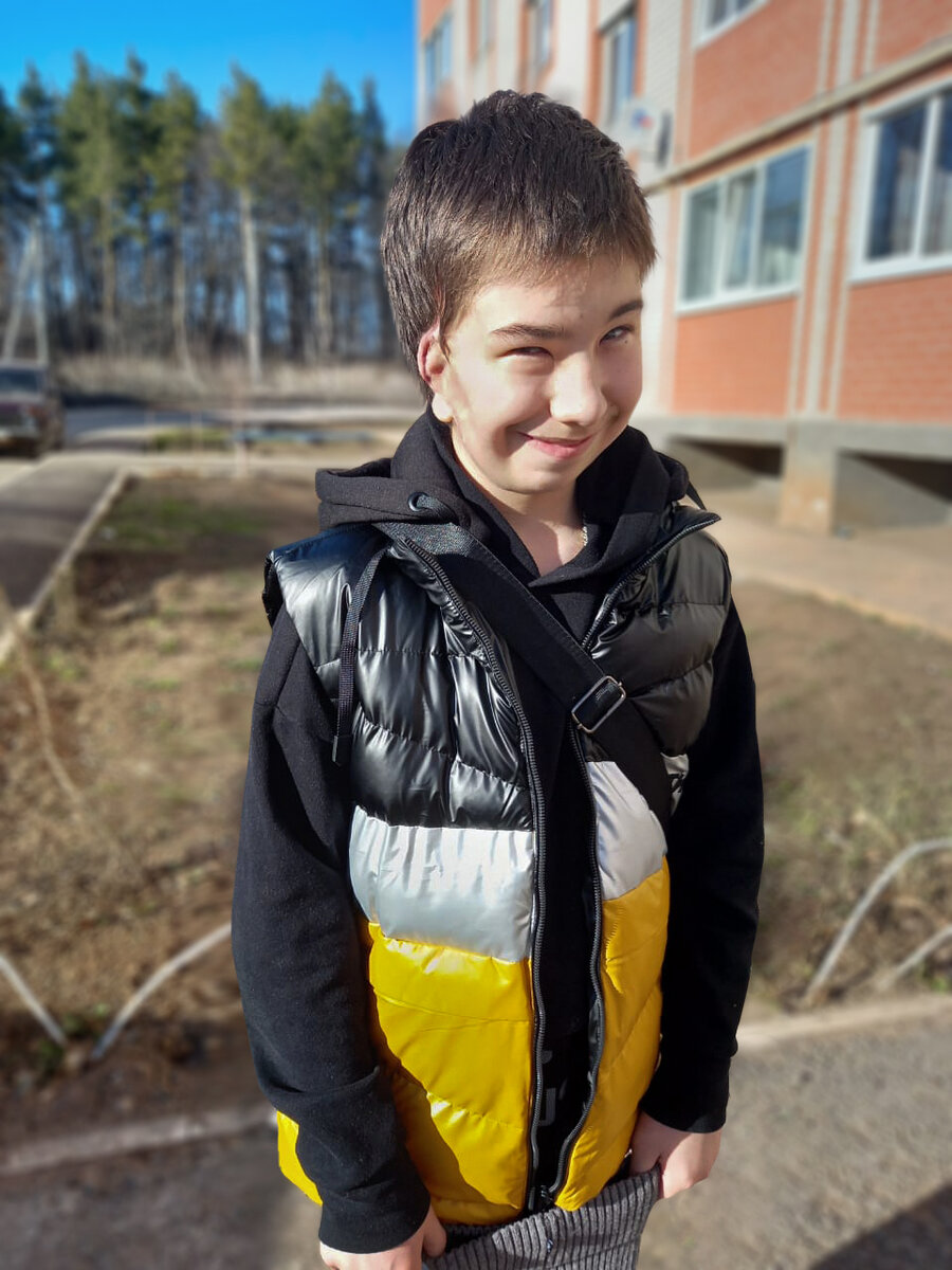 Даня после операции