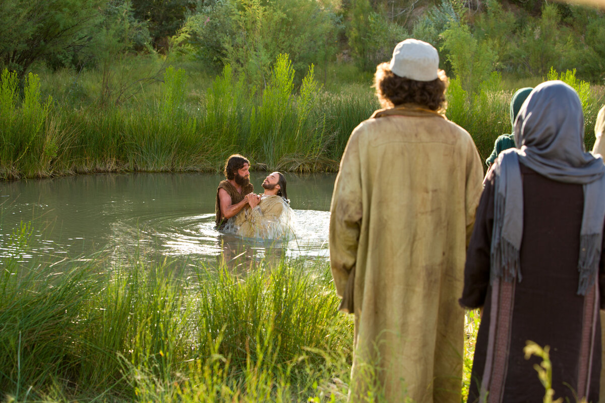 крещение на реке иордан