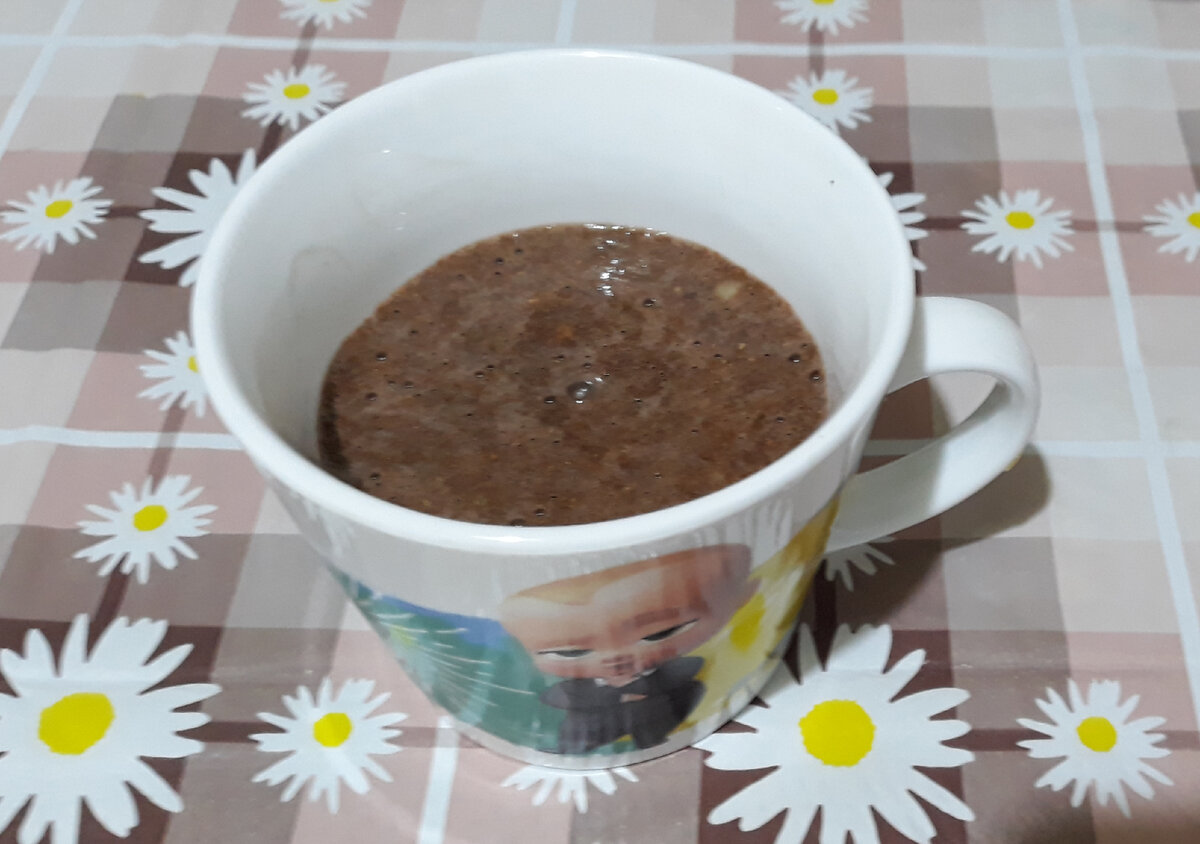 Тесто для кекса в кружке