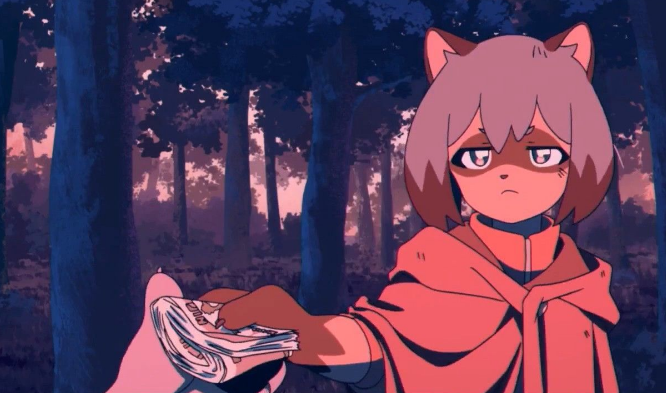 Кадр из сериала Совершенно новое животное/ BNA: Brand New Animal