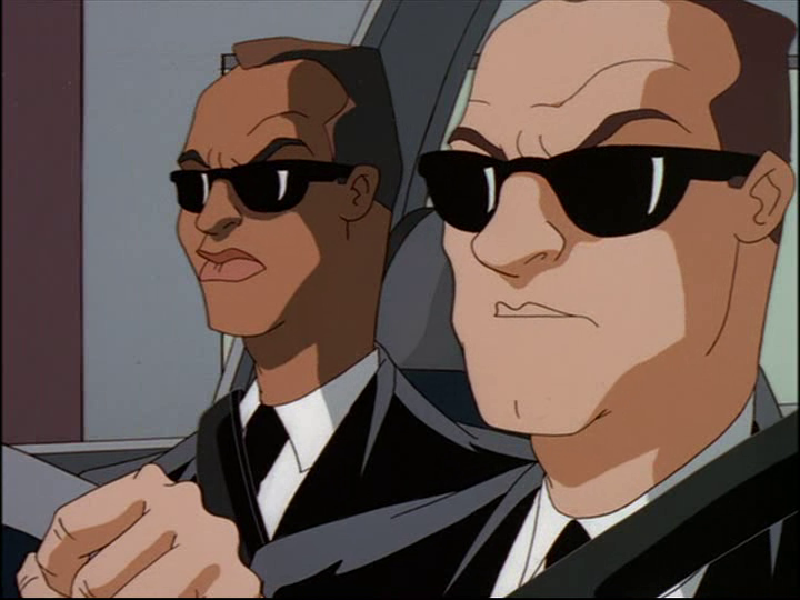 Все сюжетное действо мультсериала разворачивается вокруг трех главных героев, а точнее, вокруг того, чем они занимаются. Эл, Джей и Кей находятся на службе в совершенно секретной организации, суть которой состоит в том, что внимательно следить за межпланетной иммиграцией.