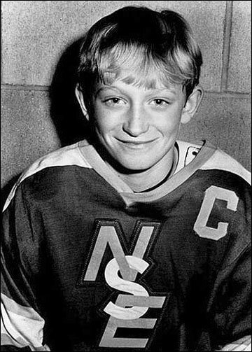 Уэйн Гретцки в детстве 