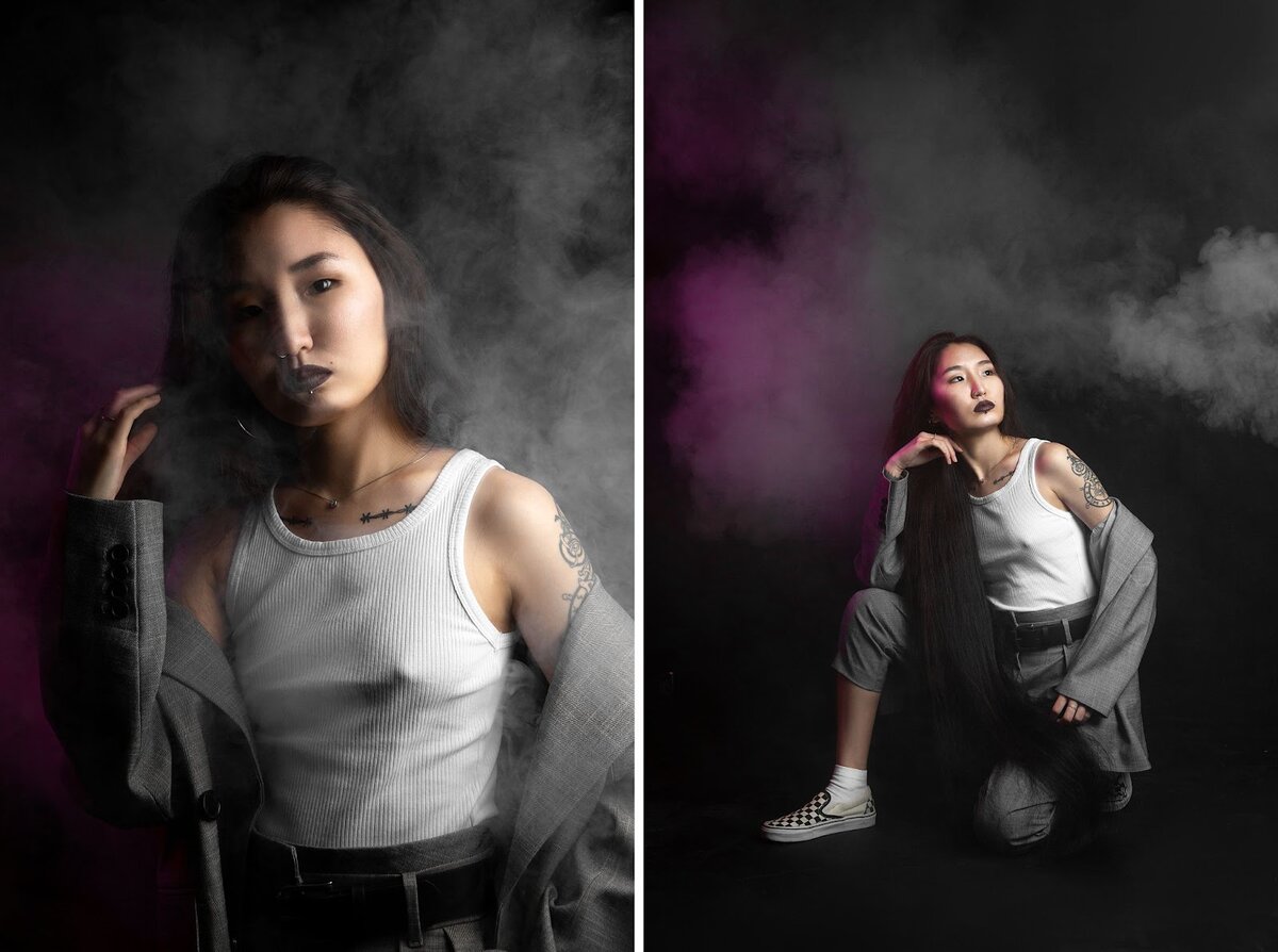 Состав жидкости для дым-машины также прост, как и устройство туманогенератора: глицерин и вода. Иногда в неё добавляют минеральные масла, чтобы дым получался более плотным / Фото: Елизавета Чечевица / instagram.com/chechevic_a