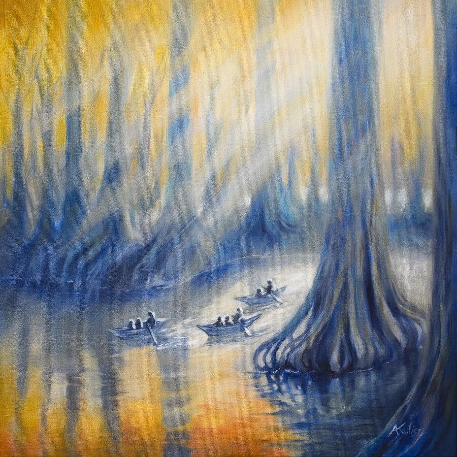 Расставание Лотлориэном, автор - Anna Kulisz.