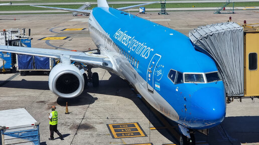 Boeing 737-800 а/к Aerolineas Argentinas, рейс Сан-Карлос-де-Барилоче - Буэнос-Айрес