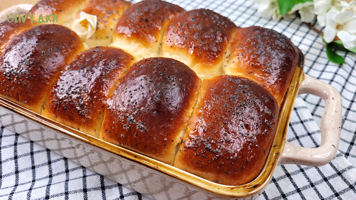 Простой рецепт сдобных булочек с сахаром в духовке с фото пошагово | Меню недели