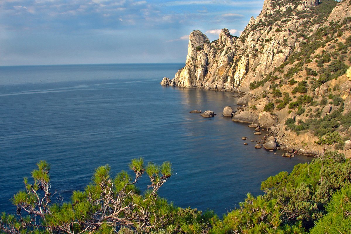 Алупка Береговая линия