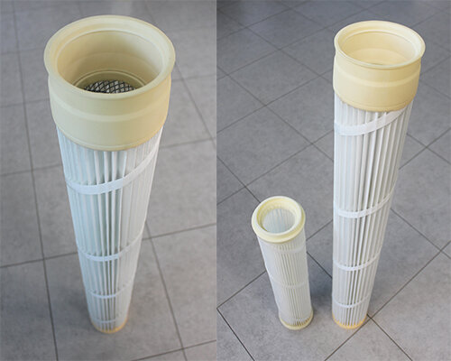 Рукавный фильтр для цементного производства