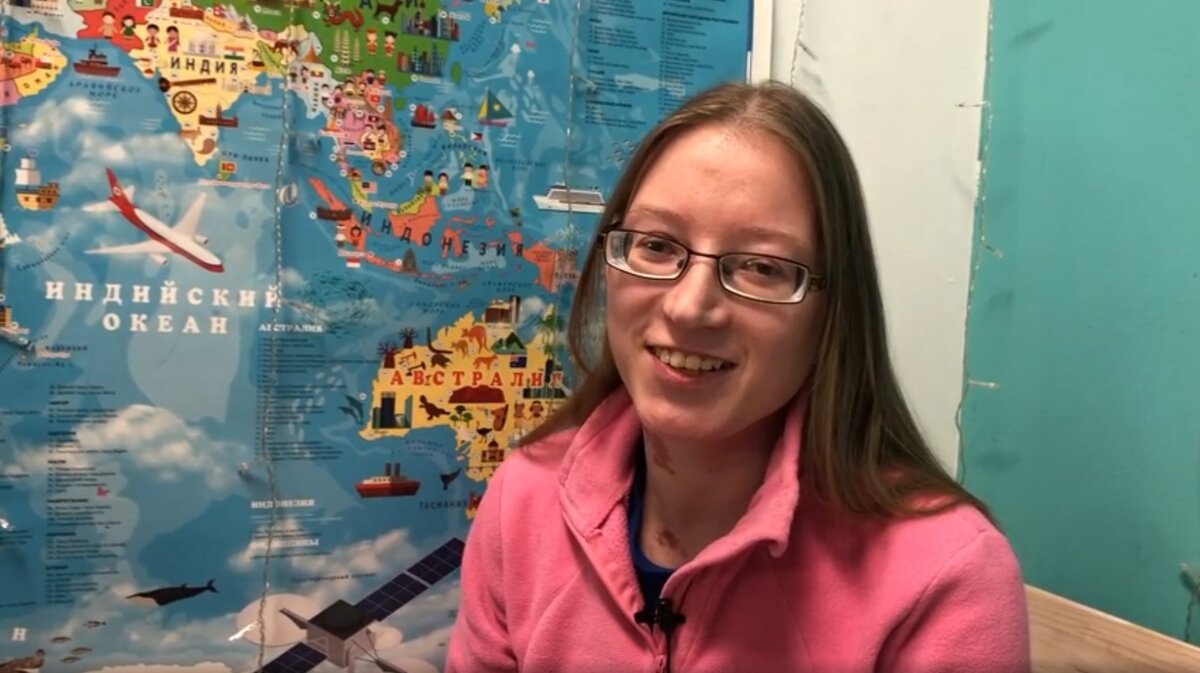 Маша, интервью на занятиях в группе, поселок Ленсоветовский, программа «Мир моего ребенка» АНО «Родительский центр »Подсолнух»