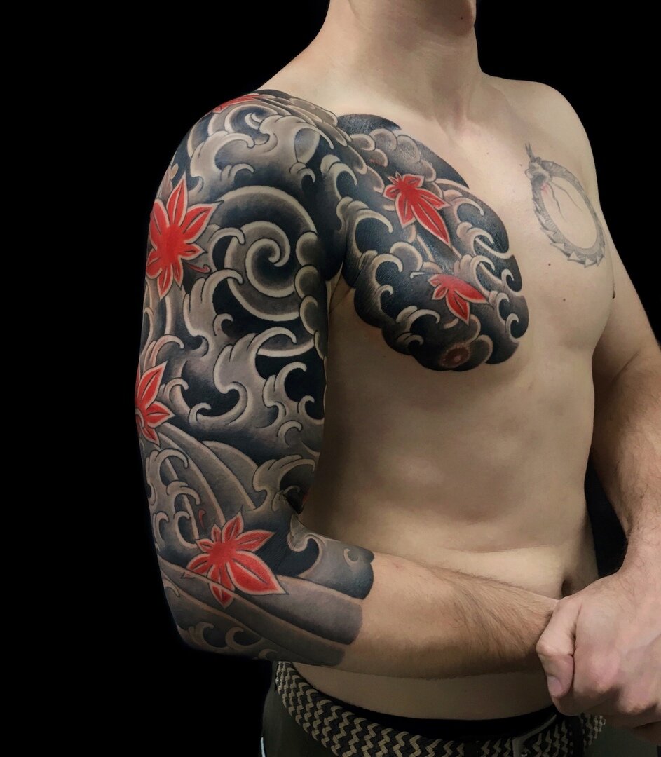 Волны на одной из моих работ