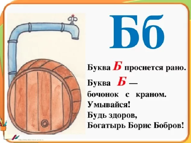 Буква б на что похожа в картинках