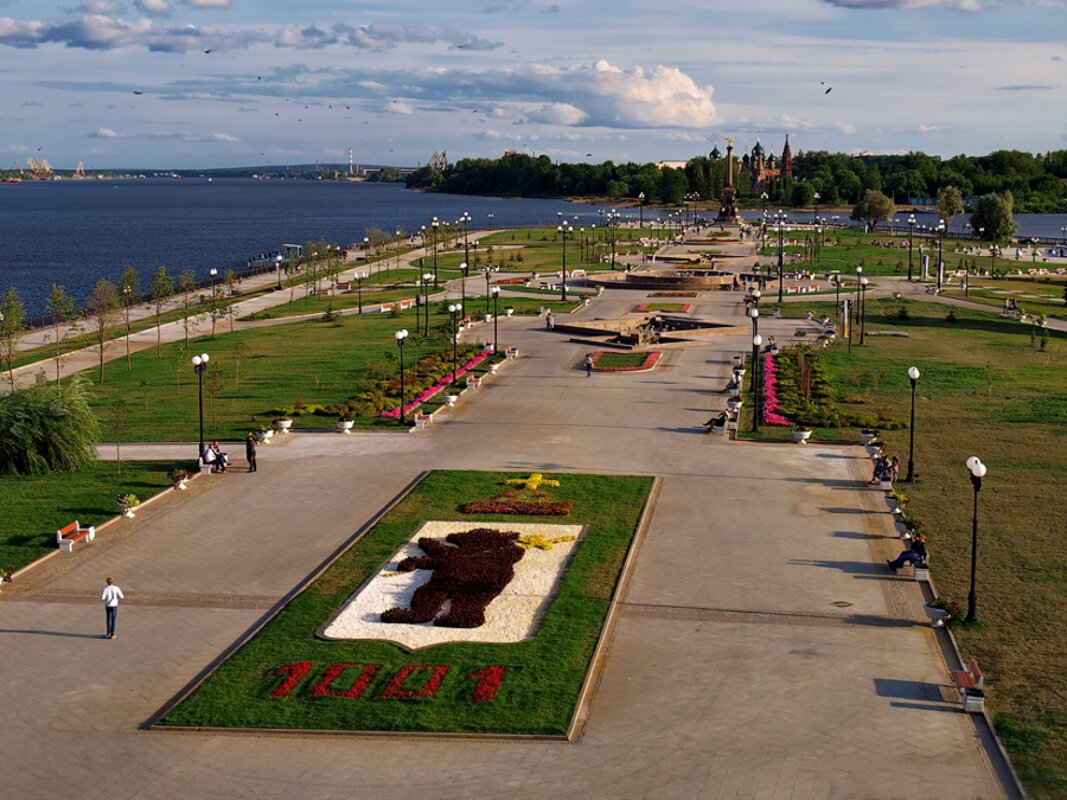 Набережная волги в ярославле фото