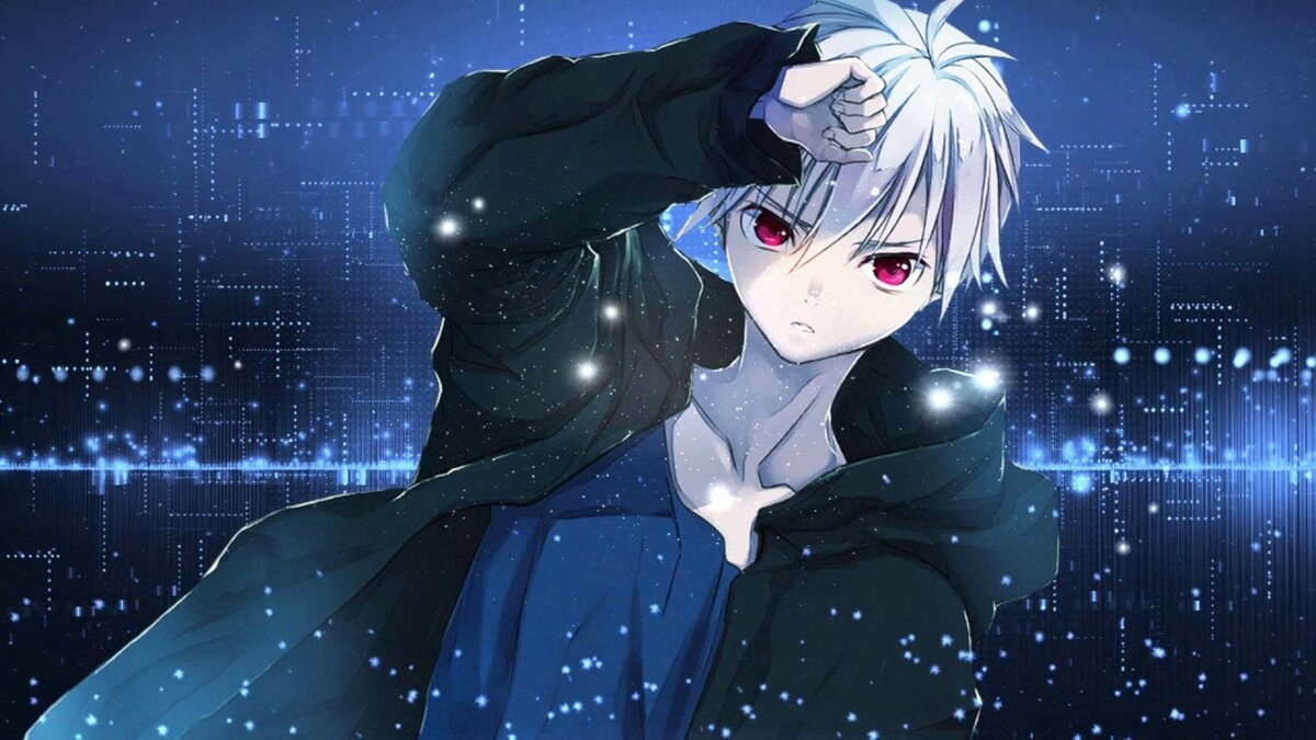 Описание: Это довольно впечатляющие аниме в жанре: детектив, мистика, приключения. А сам сюжет вполне не обычный, так как действия происходят в 2030 году, и разворачивается вокруг детективной организации. В ней одаренные ребята, вместе с их руководителем, профессионалом своего дела, по имени Когоро Акэти. Их агентство выполняет разные задания, от нахождения потерянных кошек, до розыска и борьбы с особо опасными преступниками. И так на одном из заданий, один из команды Когоро, мальчик по имени Кэнсуке Ханасаки, встречает странного парня. Тот в свою очередь, прямо на глазах у Ханасаки, как будто в состояние эффекта, разорвал на куски собачку, которая всего лишь хотела с ним поиграть. Как выяснилось, этого мальчика зовут Ёсио Кобаяси и он не совсем обычный, так как был бессмертен. И Ёсио не совсем рад этому, так как он считает, что это не дар, а проклятие. Но Ханасаке и детективное агентство Акэти помогут ему решить его проблему, а так же будут ловить одного очень опасного преступника. Которого уже давно никто не может поймать. А как все это будет происходить, мы узнаем, посмотрев данную картину. 
