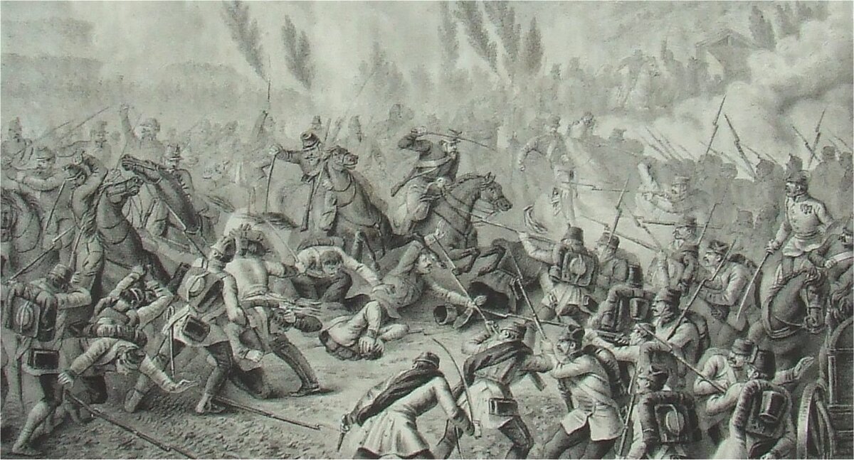 Атака бригады Планоля