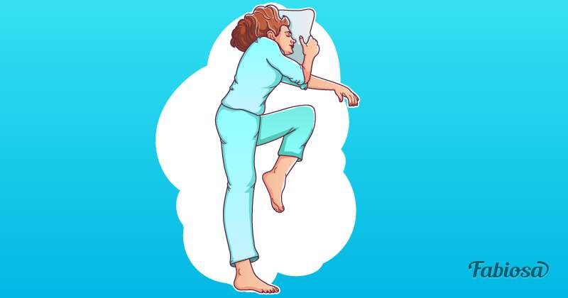 Поза"фламинго"