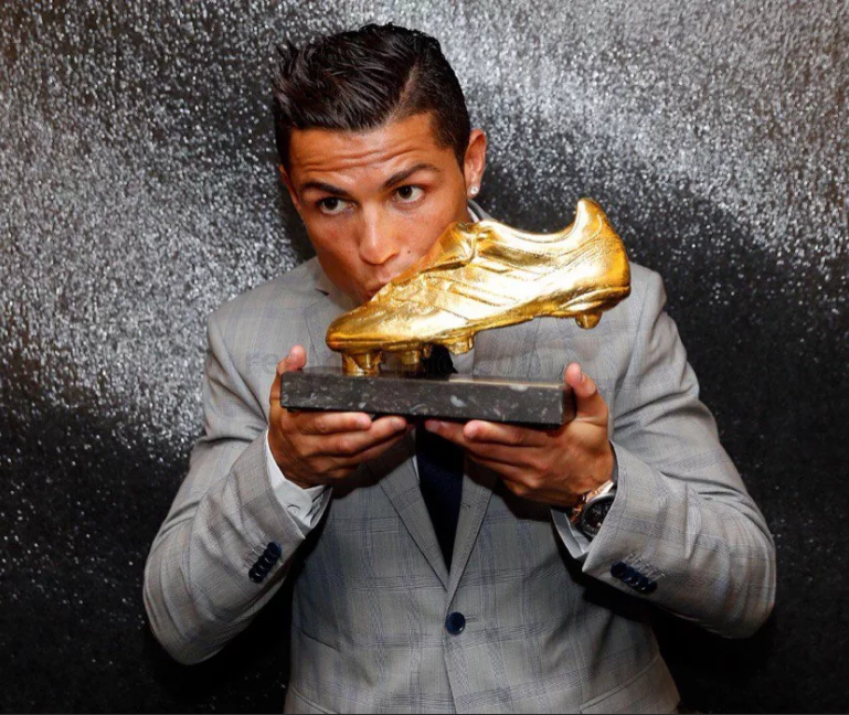Криштиану Роналду, 4-х кратный обладатель Золотой бутсы