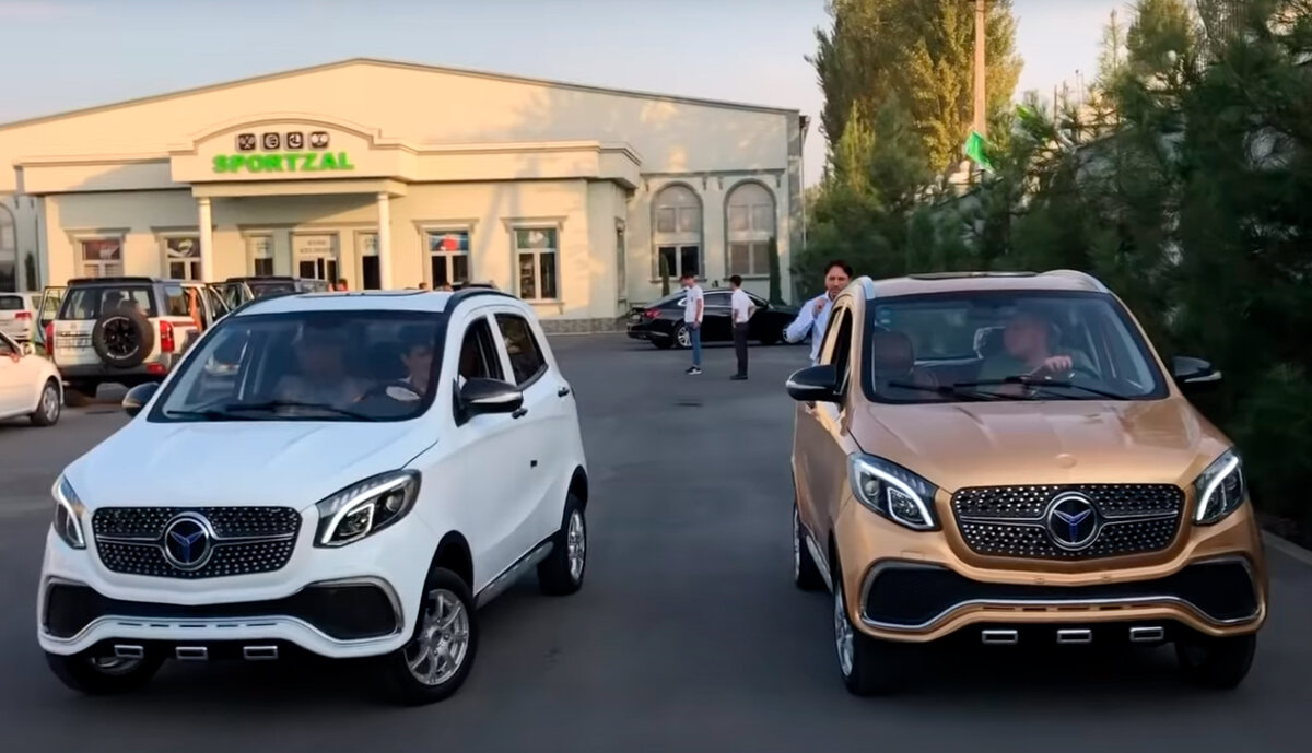 Мерседес собирают в китае