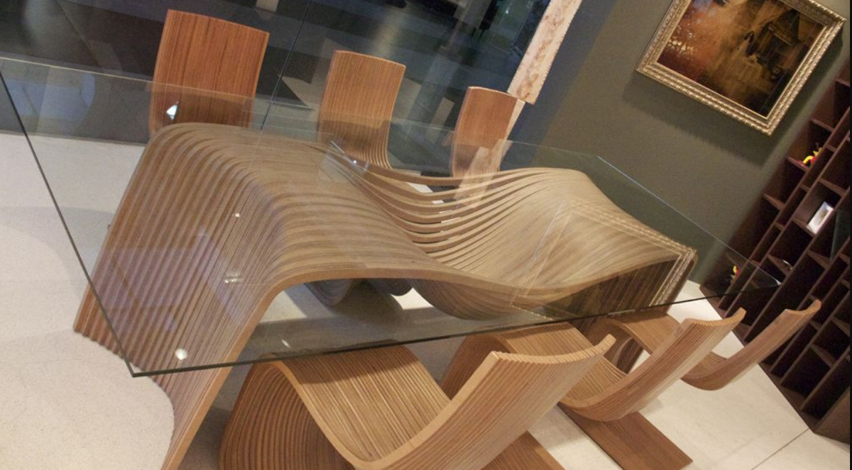 Вот такую необычную мебель можно создать из фанеры