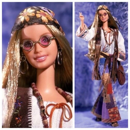 Peace and love barbie sale