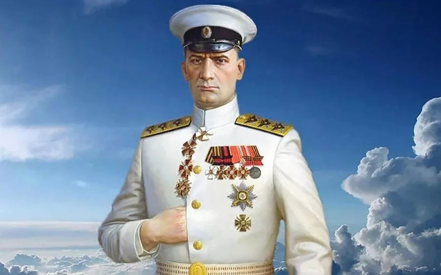 Адмирал Колчак портрет.